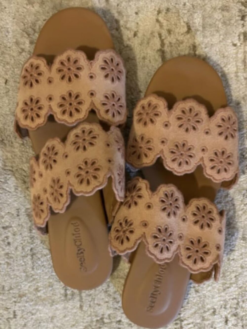 See By Chloe Valentina Eyelet Sandals